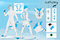 Reference - Anthro male - Fox by Icefumy