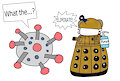 Dalek eliminating Coronavirus
