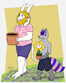fanart of asgore