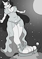 The Goddess Rarity walks