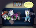 Ryan the Babysitter's Naptime (Commission) by EmperorCharm