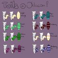 Tail designs part 1  by MintBear