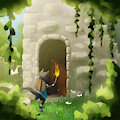 Deep forest dungeon