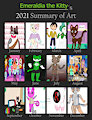 My 2021 Art Summary