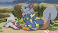 Artfight: Play time mid dungeon by Nakoo