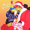 Under the mistletoe