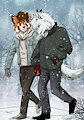 A Snowy Walk [By Le_Qara]