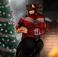 Anthony Christmas Selfie by Megasonic20