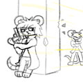 Rat shootout by BunnyQueen