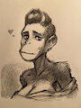 Yello - Pencil Sketch by neurodyne
