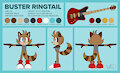 Buster Reference Sheet by Wretchydoodles