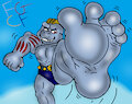 Machoke Footpov stomp by TheRedSkunk