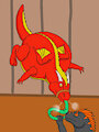 inflating my red drg balloon by RathkinStealthwing