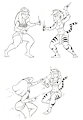 Felines duel page 1