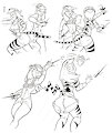 Felines duel page 2