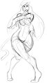 odile pose by cheebo