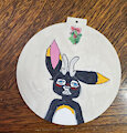Ornament 2021 - Jackalope by Qara