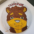 Commission Ornament 2021 - Carniburr by Qara
