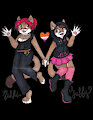 Nikki x Gabby - Couples' Badges by NeoRena
