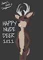 Happy Nude Deer 2022