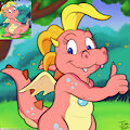 Thumbs Up by TriasTheDinoArtist