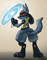 Lucario Color Sketch