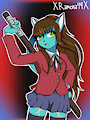 Ramona the Palmtop Kitty by XRamona49X