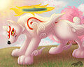 Okami Fanart by ThatBlackFox