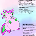 Ripplewave the Axolotl by Blubberwave