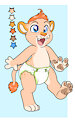 Rusty the Orange Lion