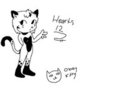Hearts the Cat by oOHeartsOo