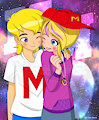 Mighty Max and Polly Pocket by xcar