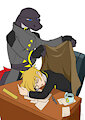 Long day at the office by kandlin