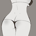 Coconut's small bikini by Coquitart