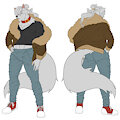 Dylan ref sheet (commission)