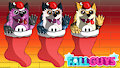 Fall Guys Christmas Art Banner - HeartlessAngel3D