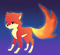 Fire wolf by Littlecat