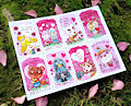 Selling: Animal Crossing Valentines Day Cards by Wishpuff