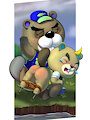 Commission - Chip and C.J.