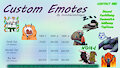 Custom Emotes OPEN OFFER