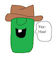 Larry the Cucumber by frogtable125