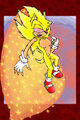 Fleetway Super Sonic: Genderbend by BlueBlackandRed5902