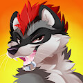 Raccoonish rascal grin by raccoonism