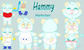 Hammy the Hamster Reference Sheet