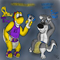 Showtime & Silverwolf by RhythmCHusky94