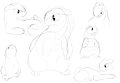 pokemon-esque sketch by Nebriautumn