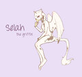 Selah the Griffin by Sugarbandit