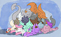 Cuddle Pile! by Stalloy