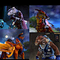 Waiting For Tonight Characters by Bartan