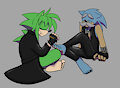 Punk Bonding by MidnightMuser